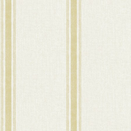 Manhattan Comfort Gresham Linette Wheat Fabric Stripe 33 ft L X 205 in W Wallpaper BR4072-70069
